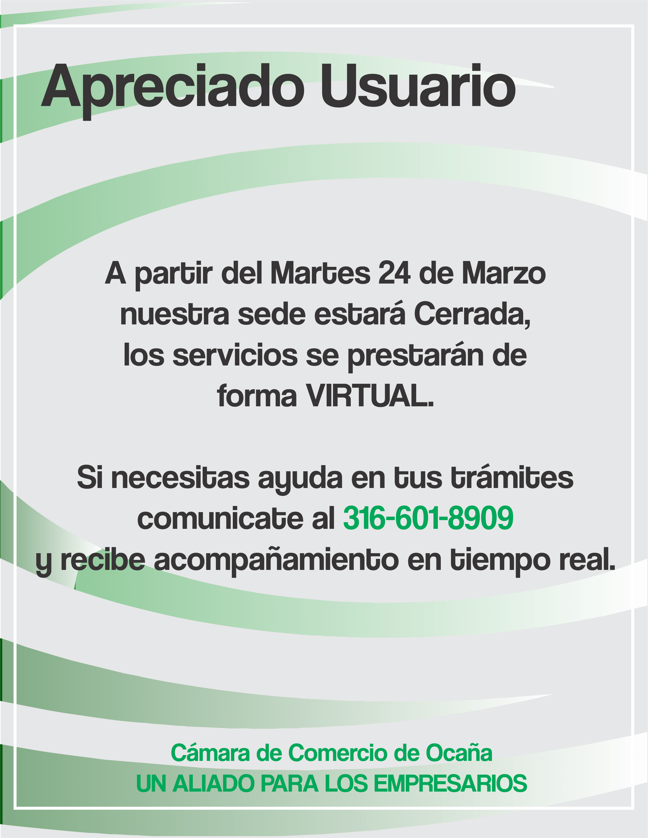 Lee más sobre el artículo CAMARA DE COMERCIO NO SE DETIENE,  ASESORIA PERSONALIZADA PARA REALIZAR TRAMITES VIRTUALES