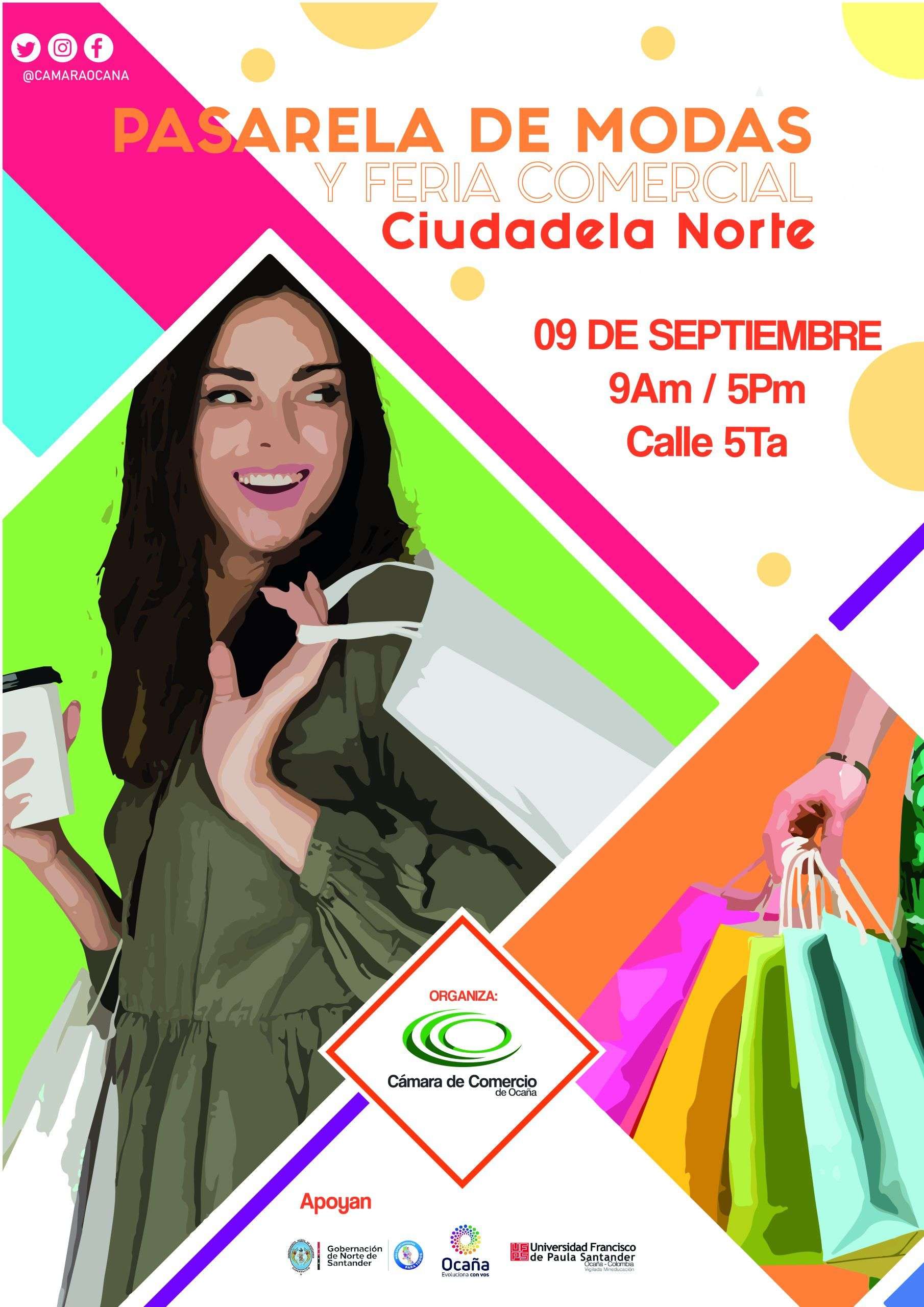Lee más sobre el artículo PASARELA DE MODAS Y FERIA COMERCIAL CIUDADELA DEL NORTE