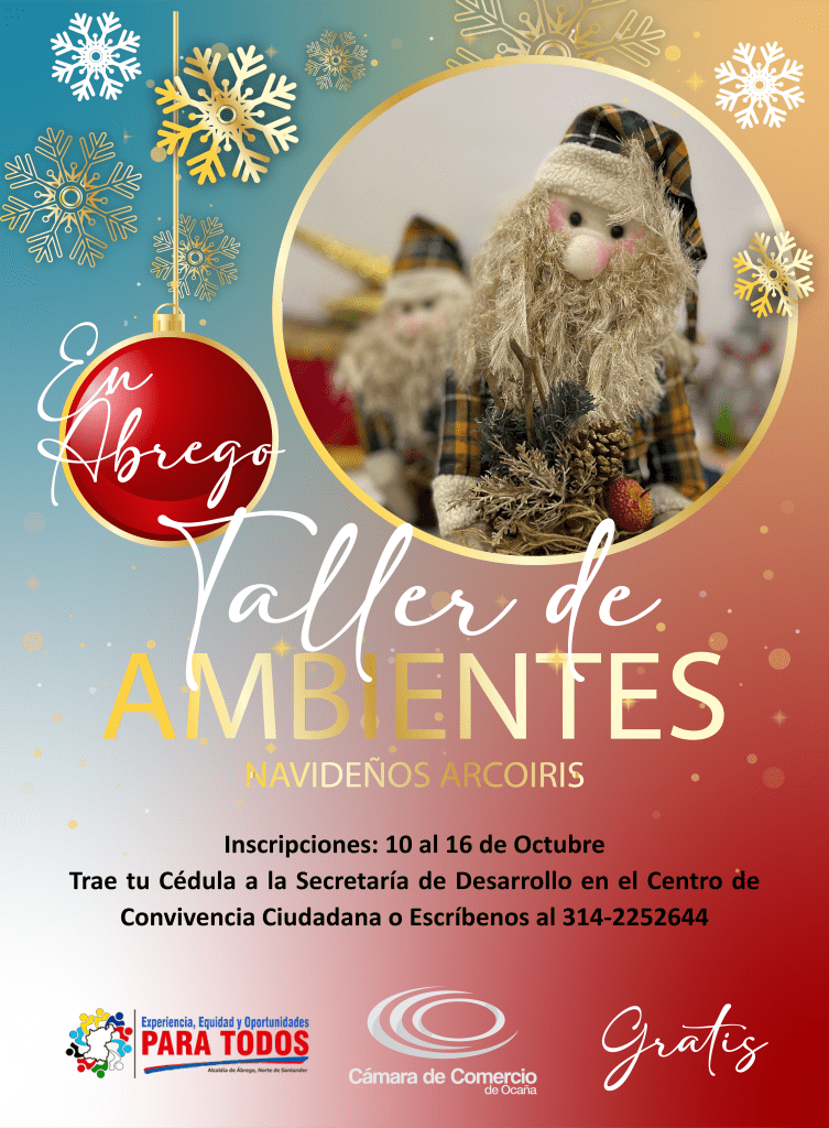 AMBIENTES NAVIDEÑOS ABREGO