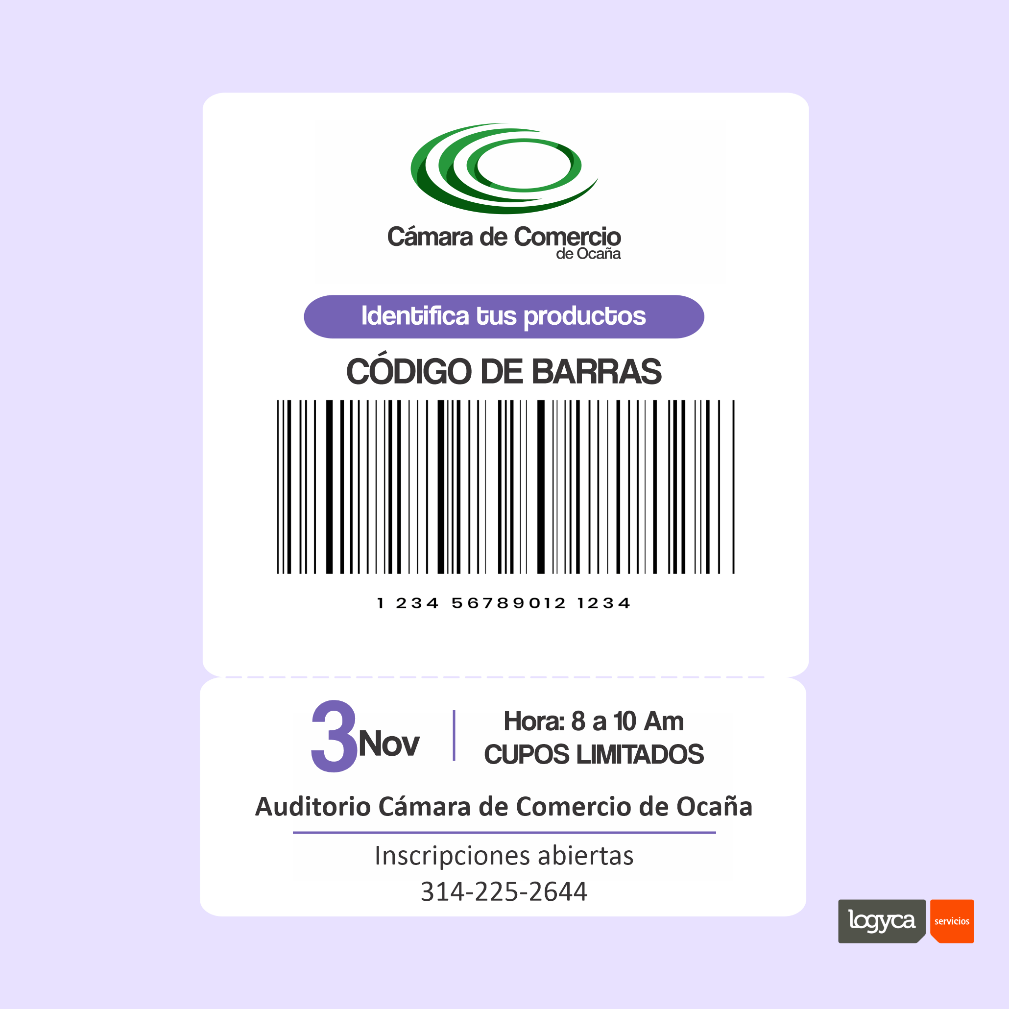 IDENTIFICA TUS PRODUCTOS CON CÓDIGO DE BARRAS