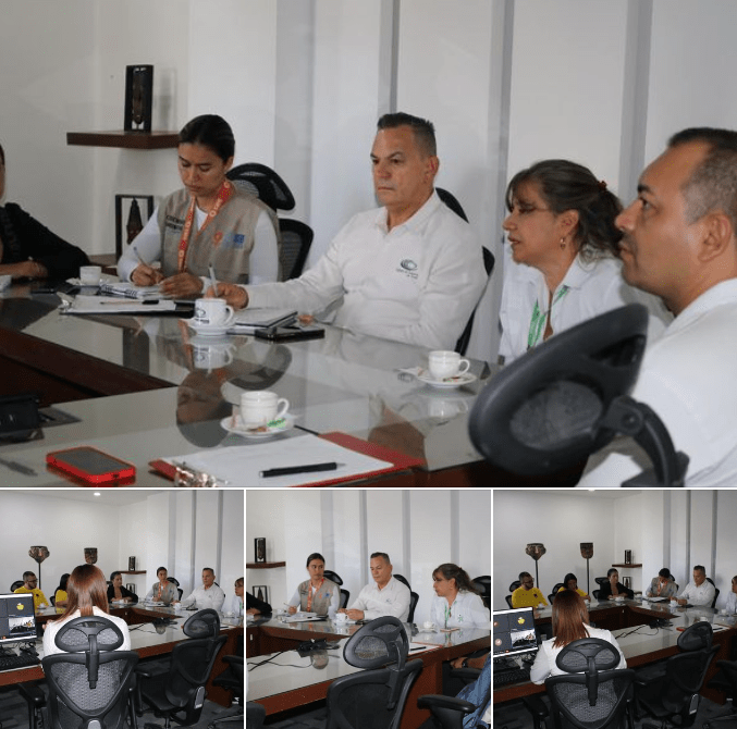 REUNIÓN CON COOPERANTES INTERNACIONALES Y EL SENA