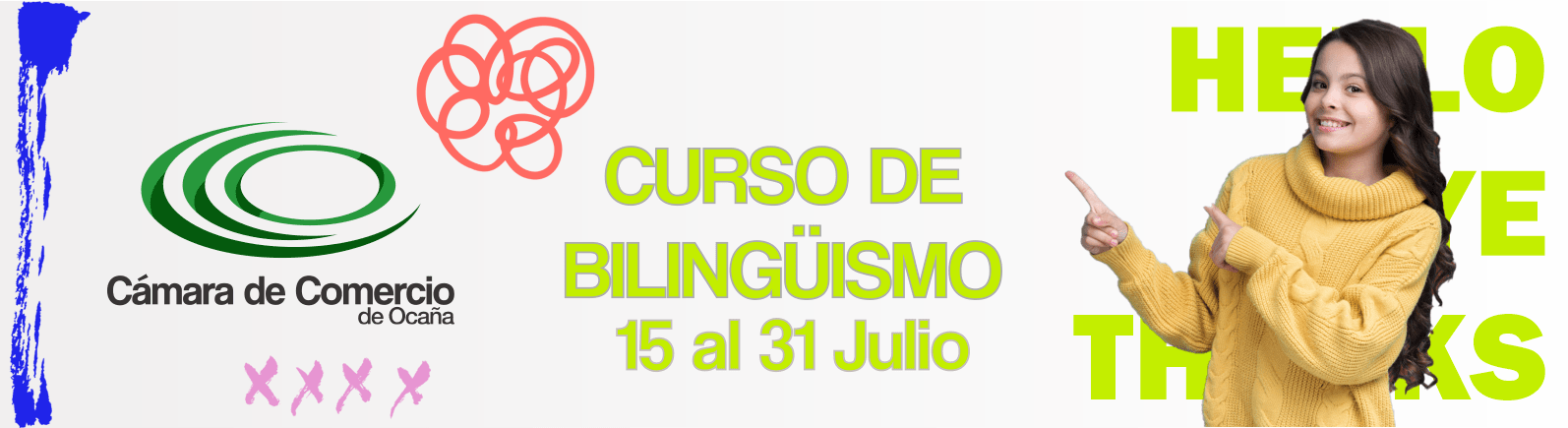 Lee más sobre el artículo CURSO DE BILINGUISMO- INSCRÍBETE