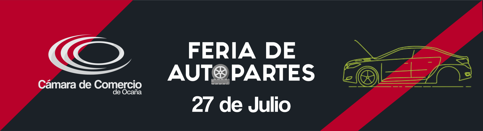 Lee más sobre el artículo FERIA DE AUTOPARTES- ¡INSCRIPCIONES ABIERTAS!