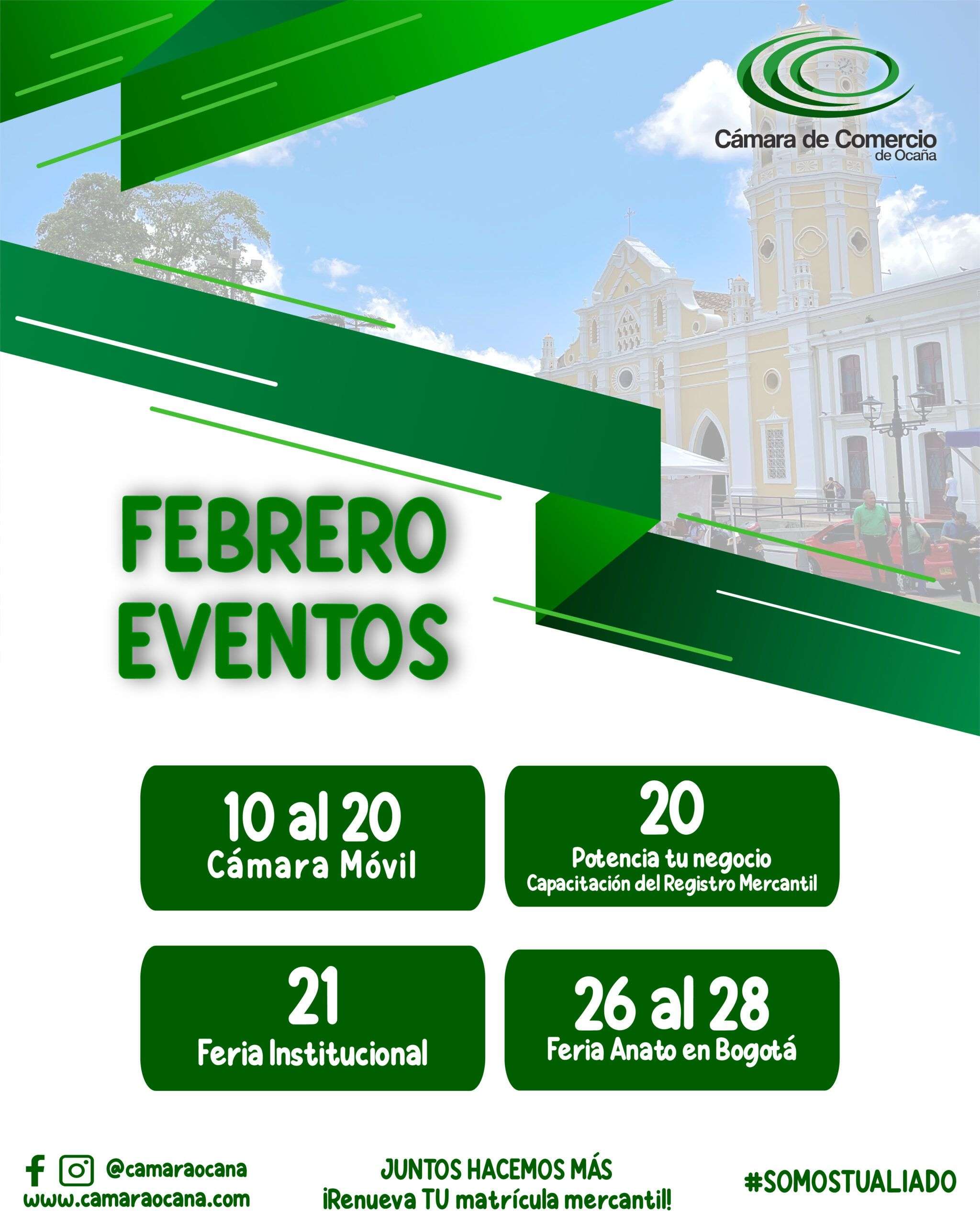 Lee más sobre el artículo EVENTOS FEBRERO 2025