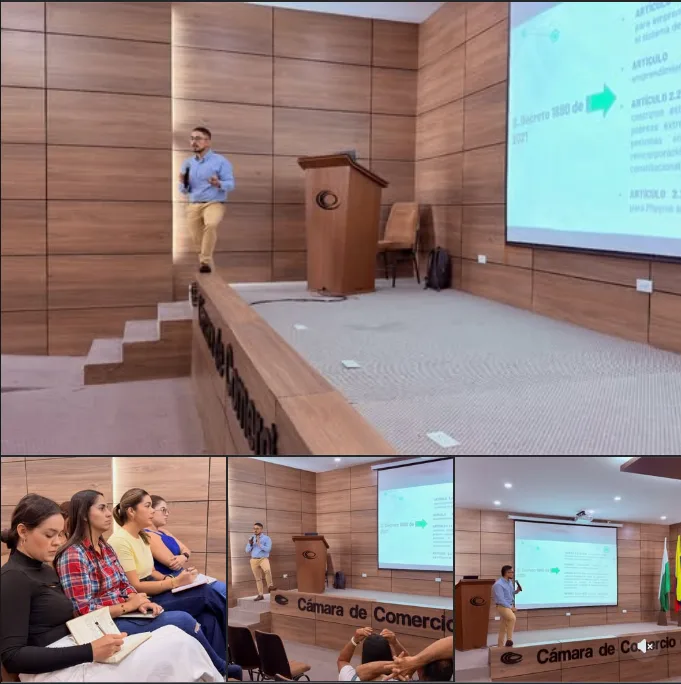 En este momento estás viendo La Cámara de Comercio de Ocaña culminó con éxito la jornada de Formación en Compras Públicas y Contratación Estatal, realizada los días 17 y 18 de marzo en su auditorio institucional.